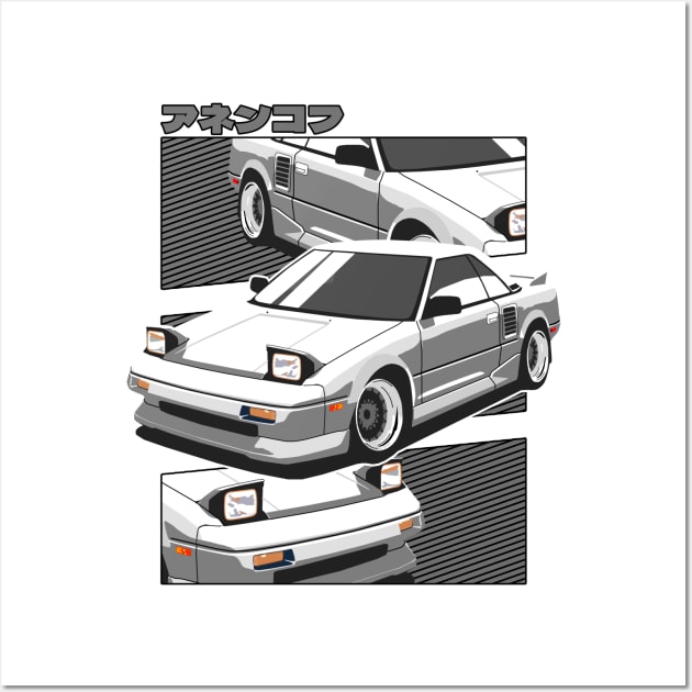 Toyota Mr2 aw11 Wall Art by Rebellion Store